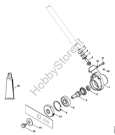 Riduttore FC 110 FC 100, FC 110 FC 110 brand Stihl